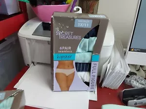 Nuevas con etiquetas bragas hipster sin costuras Secret Treasures para mujer Plus 6 pr 1x/11 - Imagen 1 de 1