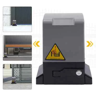 Sliding Electric Gate Opener Automatic Motor Metal Door Opener W/Remote Control - Image 1 of 4