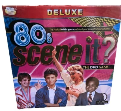 80s Scene It? The DVD Game With Radical Trivia from 80s Moments *NEW & SEALED* - Image 1 of 4