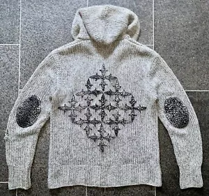 JADED BY KNIGHT 925 SILVER ASSASSIN S LA 46 48 WOOLEN JACKET M WOLLJACKE silber - Bild 1 von 10