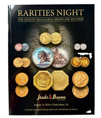 STACK'S BOWERS Auction Catalog Rarities Night The August 2024 Global Showcase - Image 1 of 4