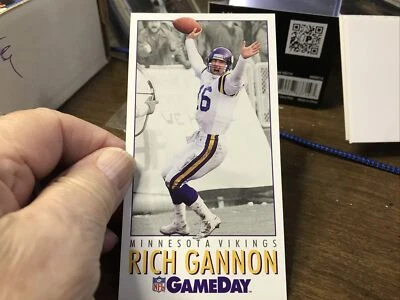 1992 GameDay Football Card #464 Rich Gannon - Image 1 of 2