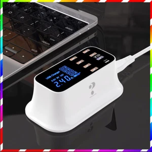 Multi-port 6USB+1TPC+1QC3.0 Smart charging station indicates travel charging - Picture 1 of 22
