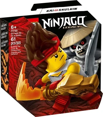 LEGO Ninjago 71730 Epic Battle Set - Kai vs. Skulkin - New (Free Shipping) - image 1 of 4