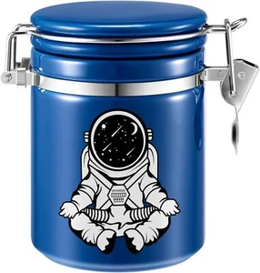 Astronaut Smell Proof Jar 500ml 1 Oz Spaceman Stash Jar Airtight Container sep - Picture 1 of 3