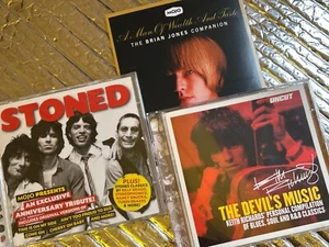 Rolling Stones: 3x Mojo/Uncut CDs bundle lot - Picture 1 of 11