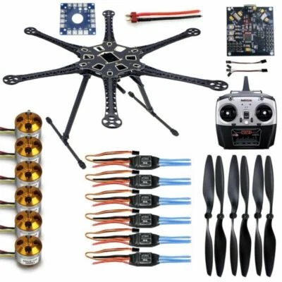 S550 F550 Kit DIY Drone Hexacopter 6-Axis Frame Kit RC Helicopter New - Image 1 of 4