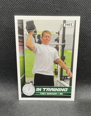 Toby Gerhart 2010 SAGE HIT 75 Stanford Cardinal - Image 1 of 2