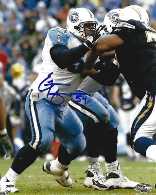 Eugene Amano Signed 8x10 Photo PSA/DNA COA Titans Football Picture Autograph #54 - Image 1 of 4