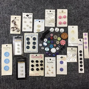 Vintage Button Lot - Picture 1 of 8
