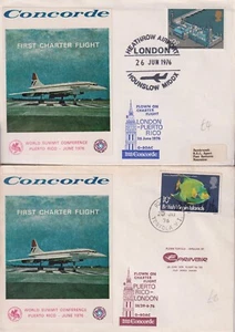 CONCORDE FDC BRITISH AIRWAYS AIR FRANCE GB FRENCH MISC CONCORDE MULTIPLE LISTING - Picture 1 of 106