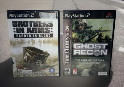 Ghost Recon Brothers In Arms Earned In Blood PlayStation 2 Games Tested - Image 1 of 4