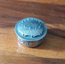 New listingCollectable Tiny Trinket Pin Box - Pewter - Millenium Dome 2000 Souvenir