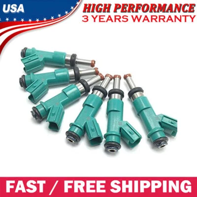 6 inyectores de combustible para Toyota Avalon 3,5 L y Lexus ES350 2013 2014 2015 2016 FJ1084 Foto 1 de 4