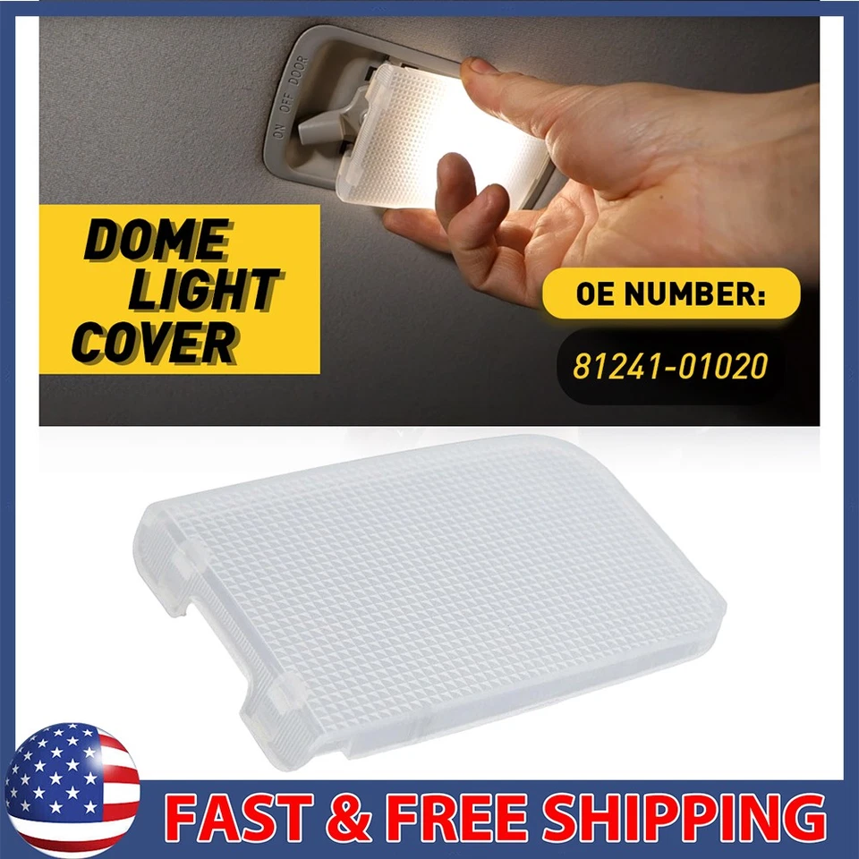 Luz domo lente transparente para cubierta Toyota 4Runner Corolla Tacoma Tundra Tercel Foto 1 de 1