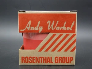 Kaffeetasse Rosenthal Porzellan Andy Warhol Campbell's Soup TOMATO Kaffeebecher - Picture 1 of 14