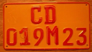 EINZELNE MOSAMBIK, AFRIKA NUMMERNSCHILD - CD 019M23 - DIPLOMATIE - Bild 1 von 1