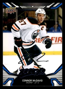 2022-23 Upper Deck MVP #220 Connor McDavid Blue Script - Imagen 1 de 2