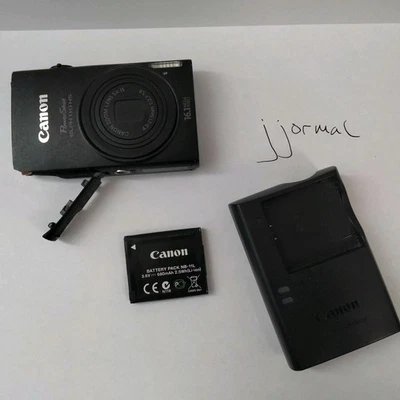 Cámara digital Canon PowerShot ELPH 110 HS 16,1 MP - negra Foto 1 de 4