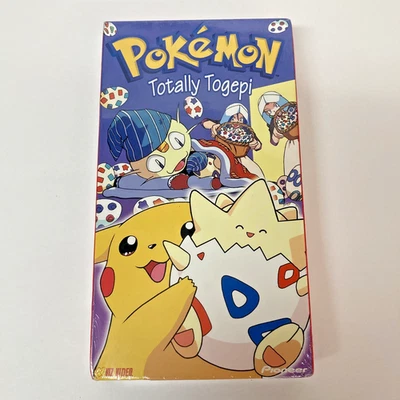 Pokemon Totally Togepi (VHS, 1998) Video Tape 0Pioneer Manga Anime New & Sealed - Image 1 of 4