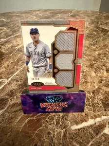 2024 Tier One Josh Jung Triple Jersey Patch /49 Card #T1R-JJ - Picture 1 of 1