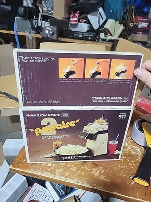 Vintage Hamilton Beach Scovill Popaire 2 Popcorn Machine Model 511  RARE - Image 1 of 4