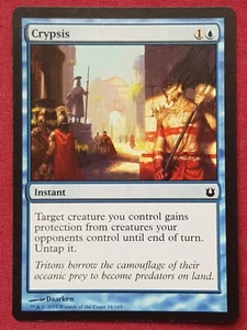 Magic The Gathering BORN OF THE GODS CRYPSIS blue card MTG - Picture 1 of 2