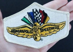 Vintage Indianapolis Motor Speedway Wings & Wheel Logo Indy 500 Racing PATCH - Picture 1 of 6