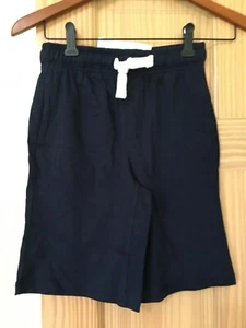 NWT Gymboree Boy shorts Pull on cotton Outlet Navy Blue - Picture 1 of 1