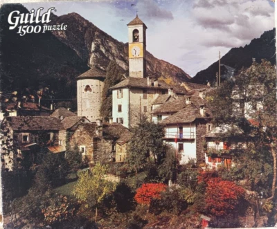 Switzerland Train 1500 Piece Jigsaw Puzzle Guild - Image 1 of 3