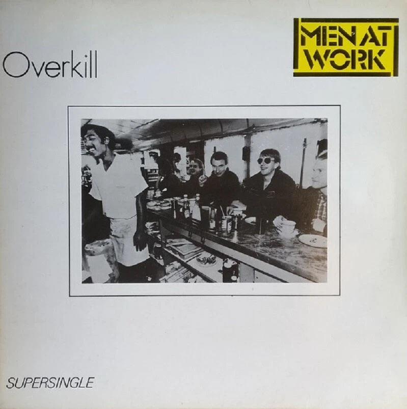 Men At Work Overkill , Till The Money Runs Out Spain 12" - Image 1 of 1