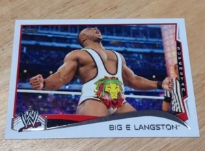 BIG E LANGSTON 2014 WWE TOPPS TRADING CARD, EXCELLENT CONDITION ! - Picture 1 of 1