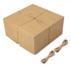 White Gift Boxes 12 Pack 8x8x4 Inch, Gift Box with Lids for Wedding Present Z7P3