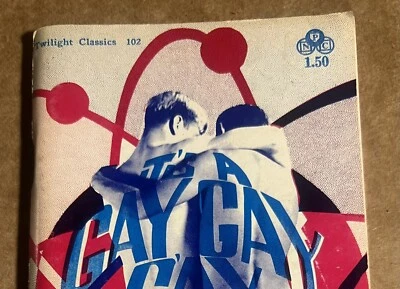 ITS A G^Y G^Y G^ Y WORLD  -1968 GUY FAULK GUILD PRESS VTG PULP NOVEL GAY INTERST - Image 1 of 4