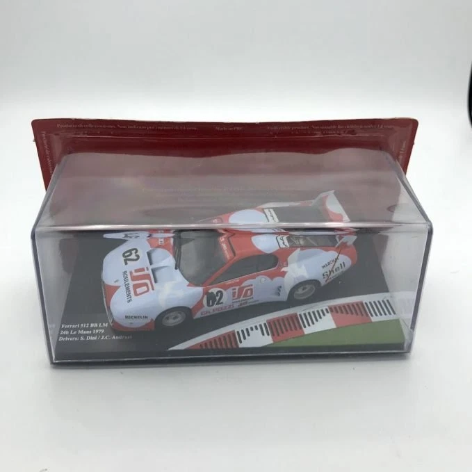 Modellino Auto Atlas Ex Magazine 1/43 Ferrari 512 BB LM 24h Le Mans 1979 #62 ... - Immagine 1 di 1