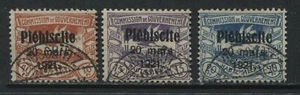 Germany Upper Silesia 1921 overprinted Plebiscite 10 to 20 pf used - Picture 1 of 1
