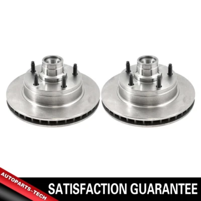 2 Front DuraGo Disc Brake Rotor and Hub Assy For Ford F-100 1973-1983 - Image 1 of 3