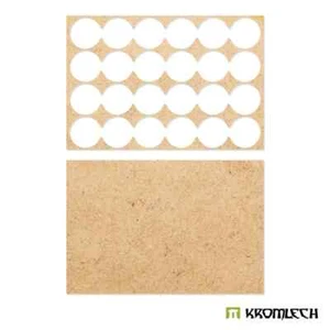 KROMLECH INFANTRY 6X4 ROUND BASE ADAPTER TRAY - Picture 1 of 2