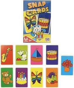 Childrens Snap Cards Kids Game Family Fun Playing Cards Party Bag Toys - Picture 1 of 7