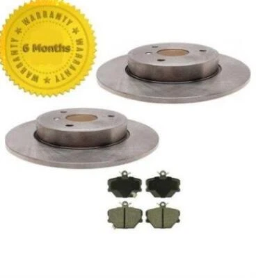 Подходит для Smart Car 2005-2014 годов выпуска Fortwo (2) передние тормозные диски и тормозные колодки - Изображение 1 из 4