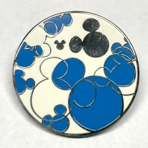 2010 Disney blau, weiß und silber Maus Ohren versteckte Mickey Pin gebraucht - Bild 1 von 2