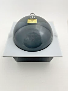 Vintage MCM Smoked Gray Lucite Eiskübel Atomic Retro Industrial Barware - Bild 1 von 11