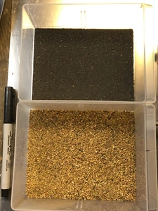High Purity Arizona Magnetite, Fine Sand, -12 Mesh, 62-63% Fe, 7 Lb - Picture 1 of 1