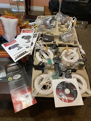 4 Lorex Color Surveillance CVC6940 Series Outdoor IR Bullet Cameras UNUSED - Image 1 of 4