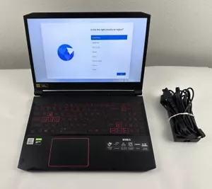 (READ) Acer Nitro 5 AN515-55 i5-10300H 8GB RAM 512GB SSD 15.6 FHD 144Hz GTX 1650 - Picture 1 of 17