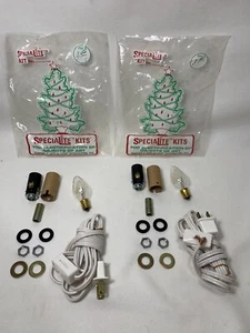 Make a Lamp or Light Up Your Art Craft Project Hardware - w/ In-Line Switch 2 pc - Picture 1 of 7