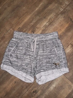 Victoria's Secret Pink Shorts Gray With Bling Rare 😎❤️ Hawaiian Orchid - Image 1 of 4
