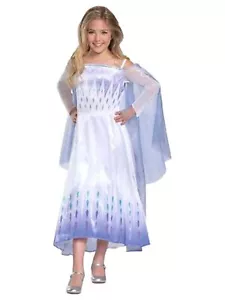 Disguise Disney Frozen Snow Queen Elsa Dress & Petticoat Costume Small 6/6X - Picture 1 of 1