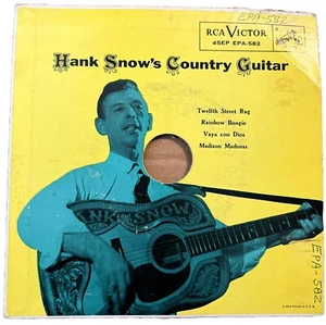 Hank Snow - Hank Snow's Country Guitar 7" 45 EPA 582 - Picture 1 of 4