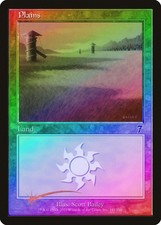 Plains (341) FOIL 7th Edition PLD Basic Land MAGIC GATHERING CARD ABUGames